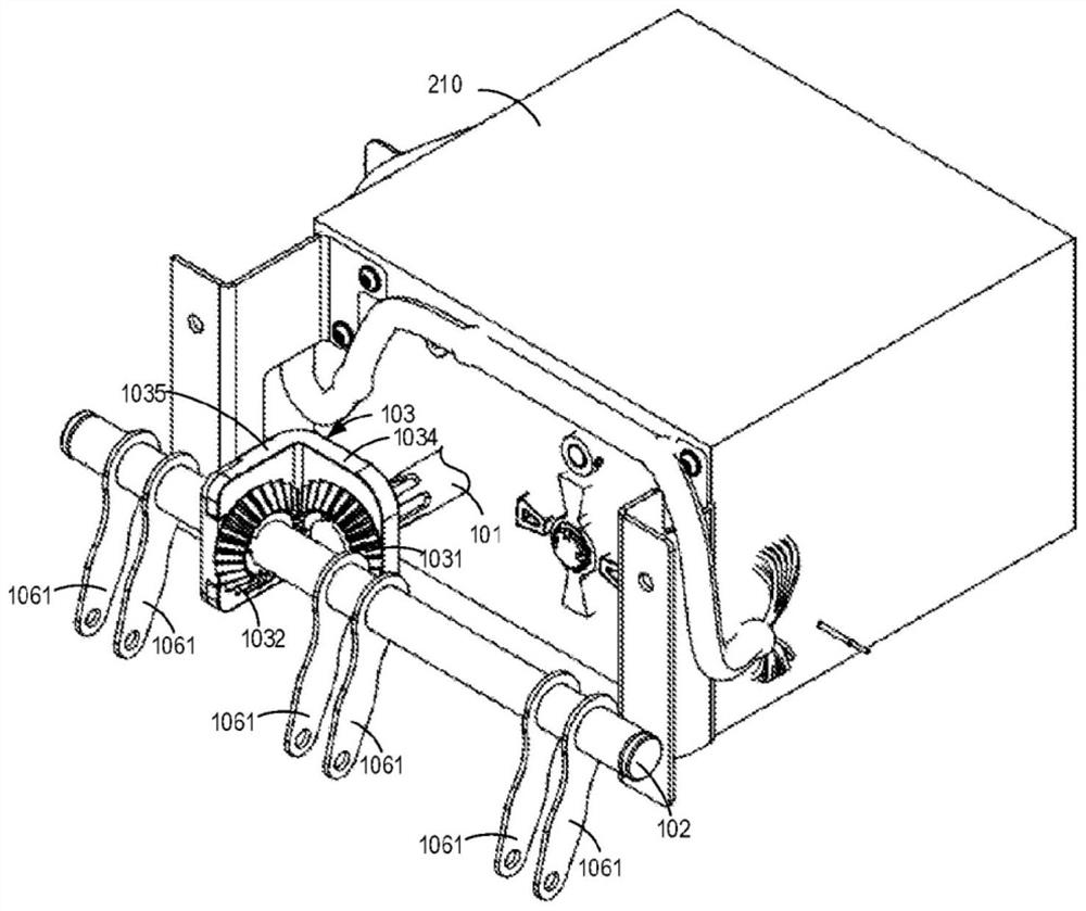 Isolation switch for switchgear