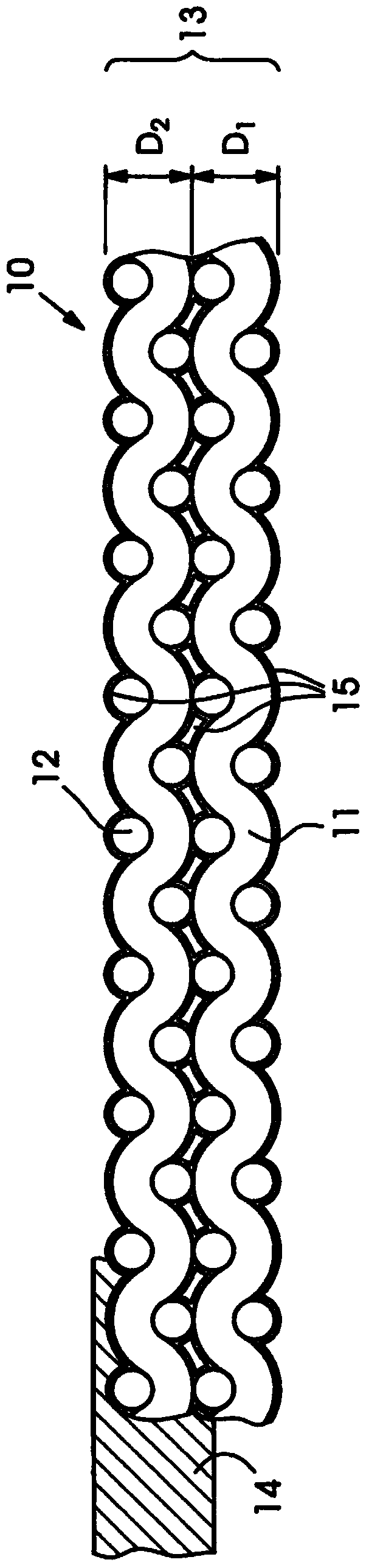 Method for manufacturing a screen structure and screen structure for screen printing