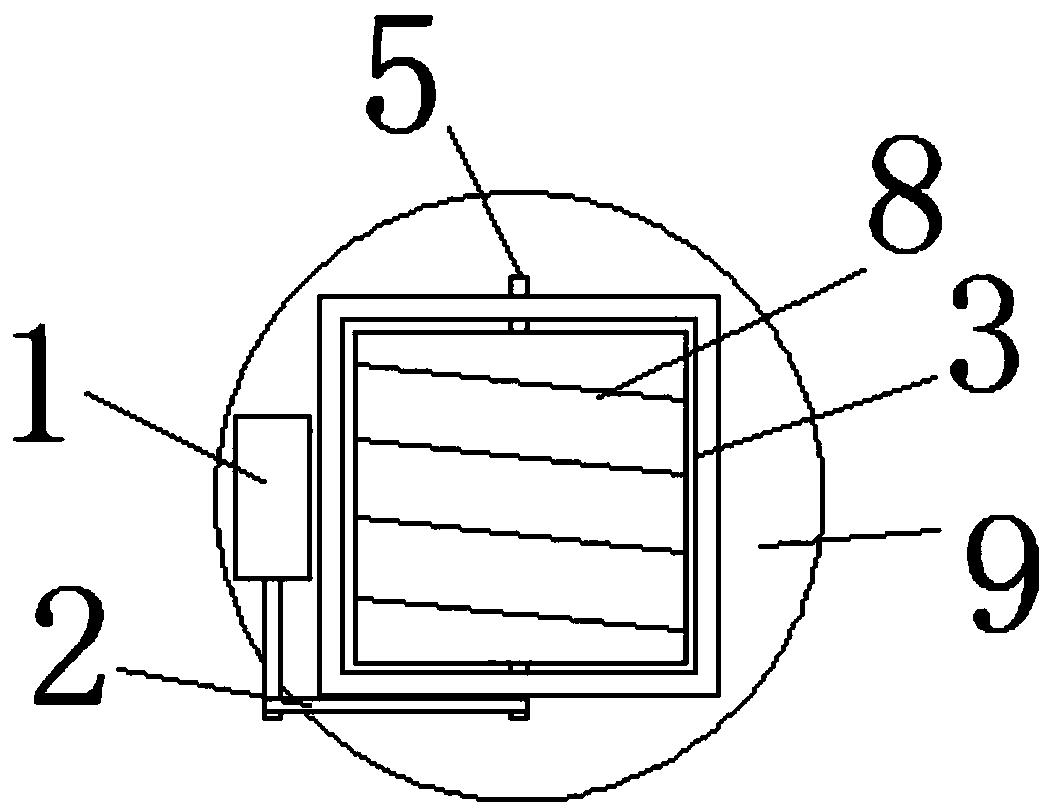 Nonferrous metal particle separation device