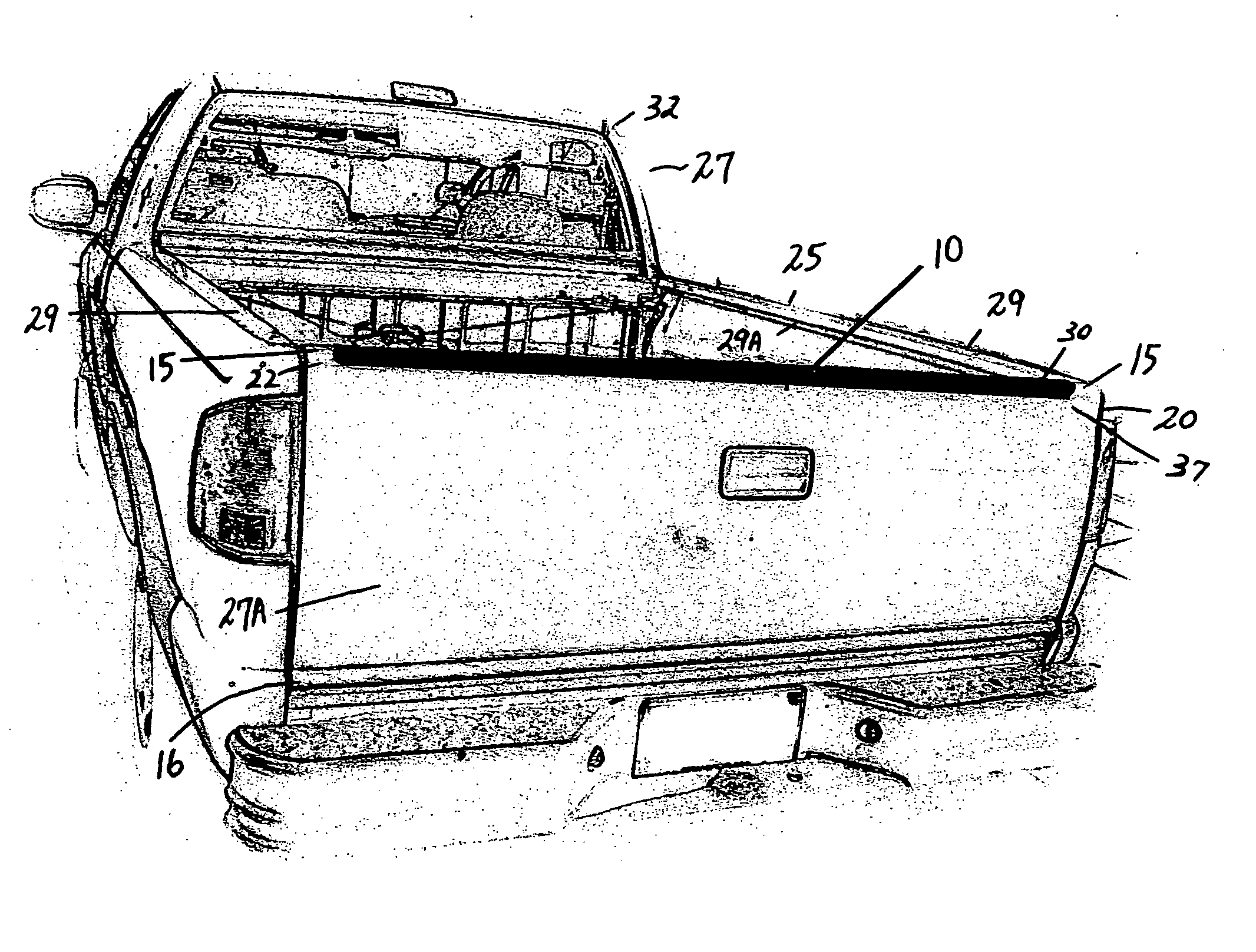 Tailgate lighting system