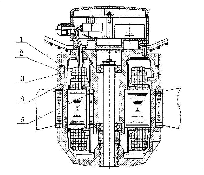 Dynamic seal water proof outer rotor blower fan and water proofing method