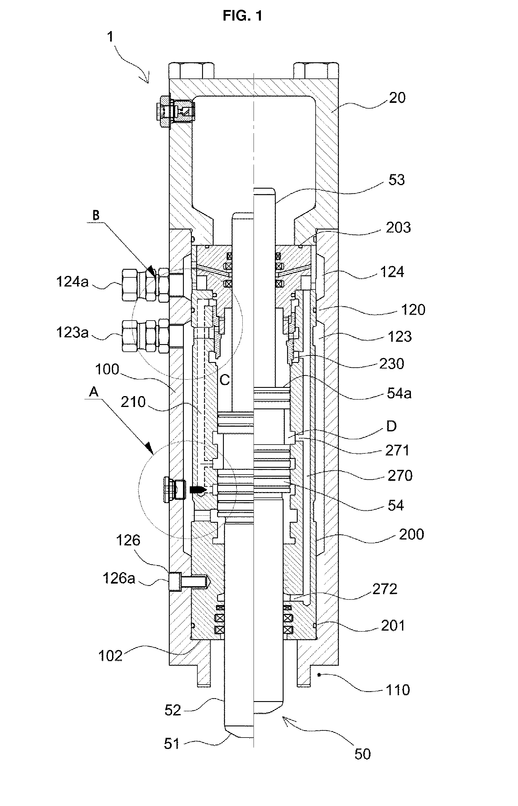 Impact body for hydraulic impact device