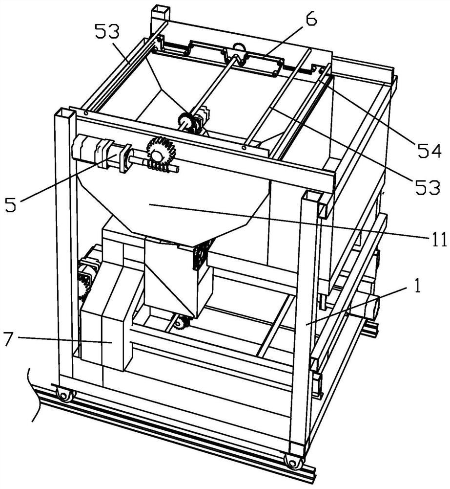 Automatic screening device for insect breeding and insect breeding system