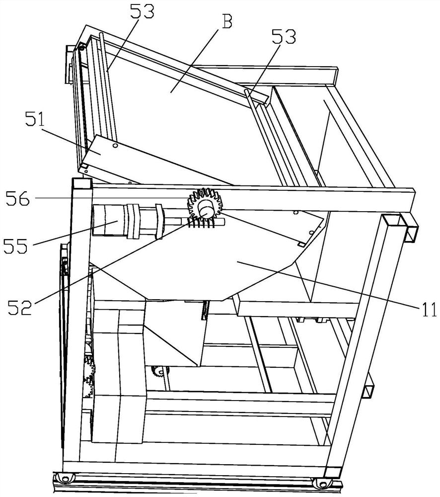 Automatic screening device for insect breeding and insect breeding system