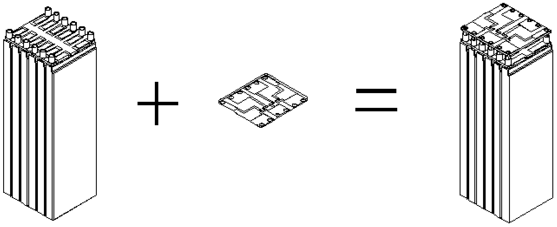 Lithium ion battery pack capable of outputting multiple voltages