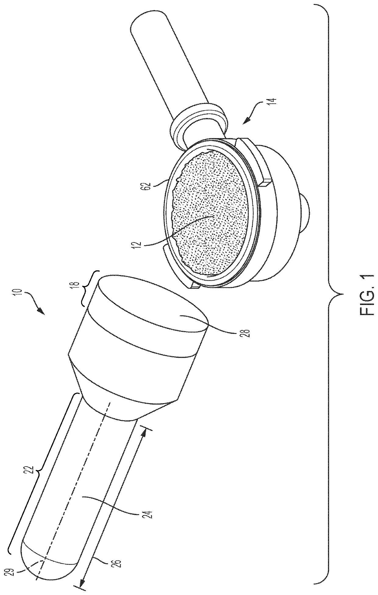 Tamper for espresso machine