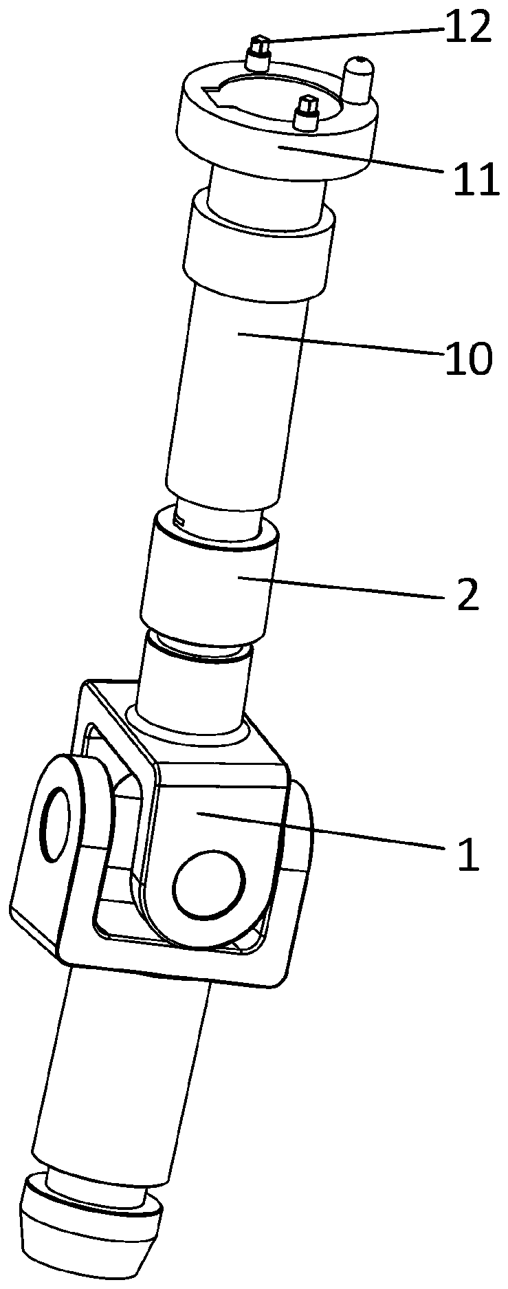 A multi-degree-of-freedom quick connection device