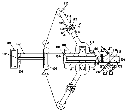 Laser light weapon emitter and application method thereof