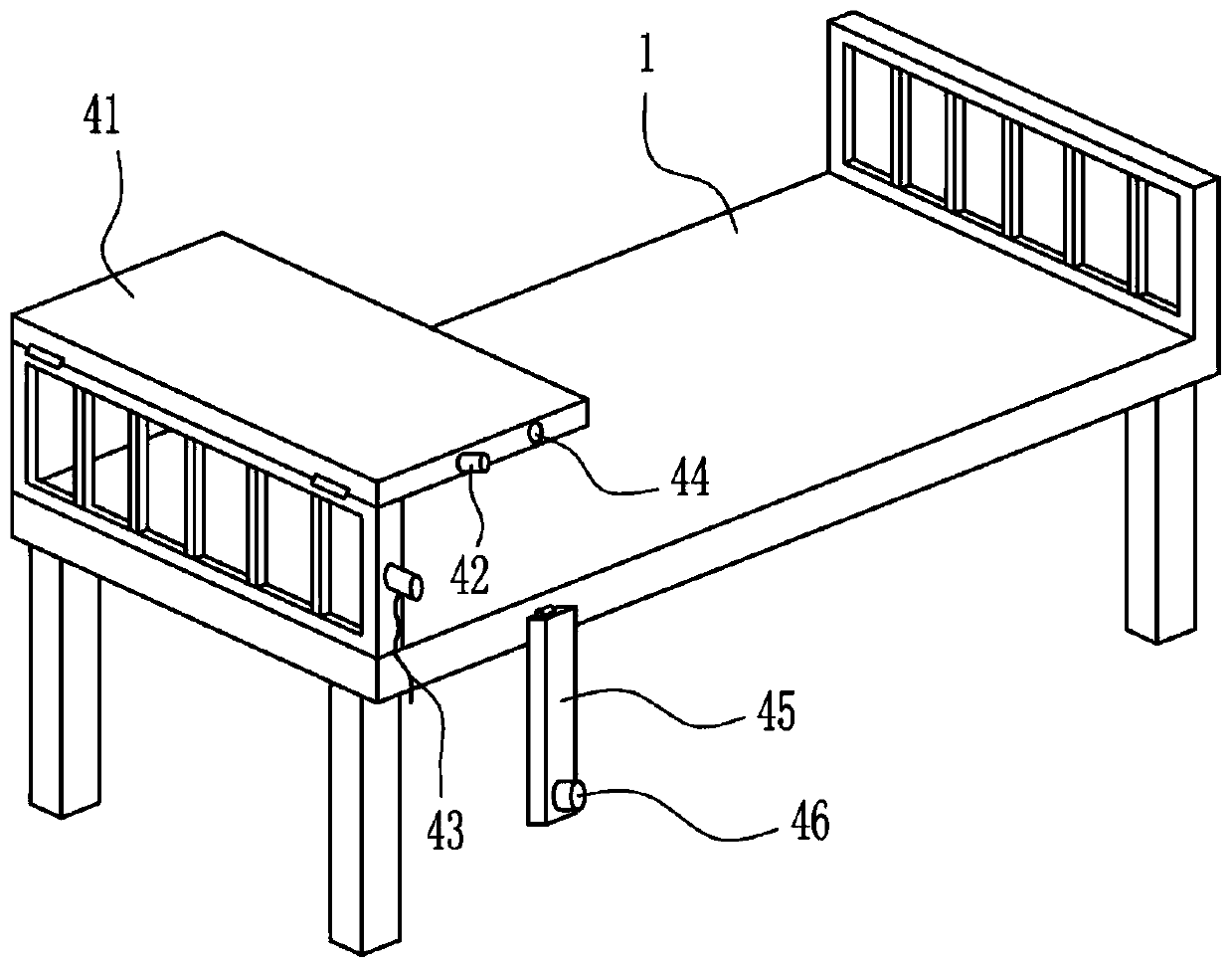 Multifunctional bed for obstetrics and gynecology