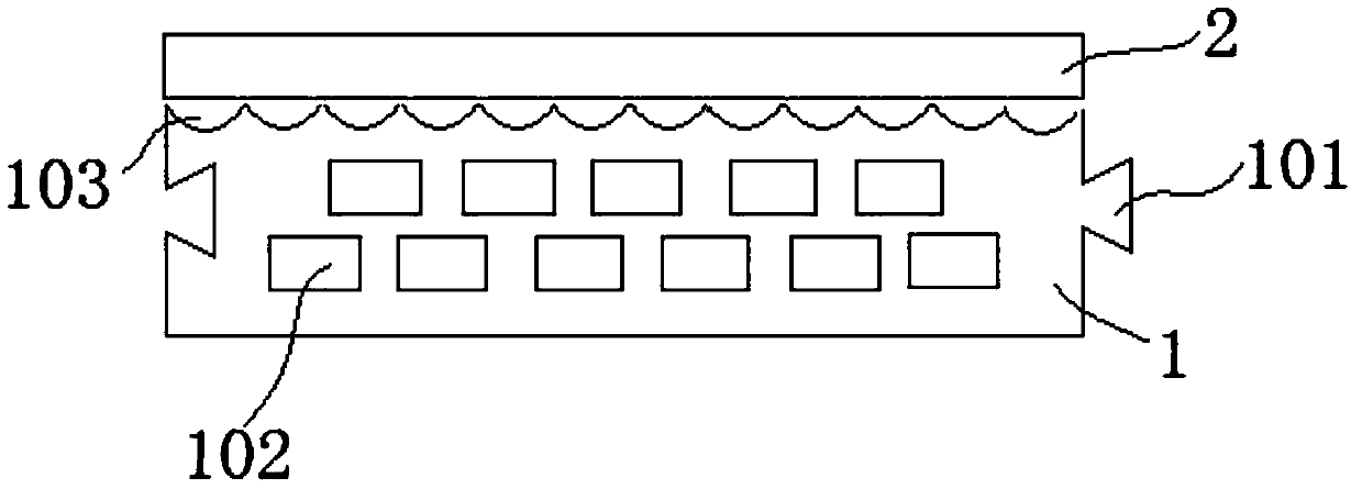 Anti-deformation double-layer composite floor