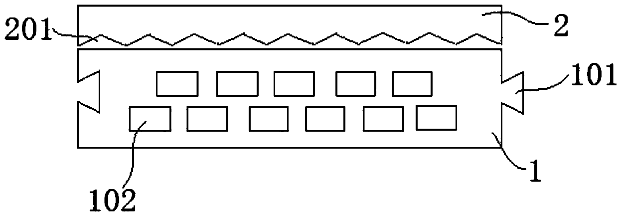 Anti-deformation double-layer composite floor