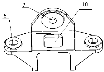 Novel swing arm mounting bracket