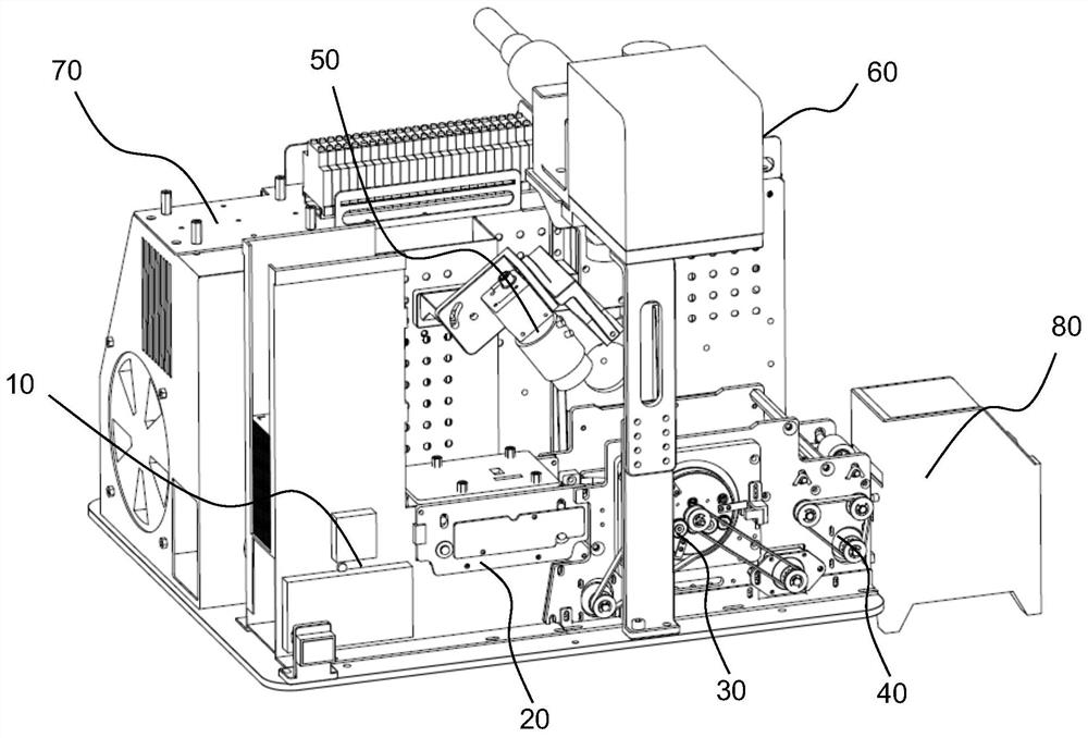 A laser printing system and printing method thereof