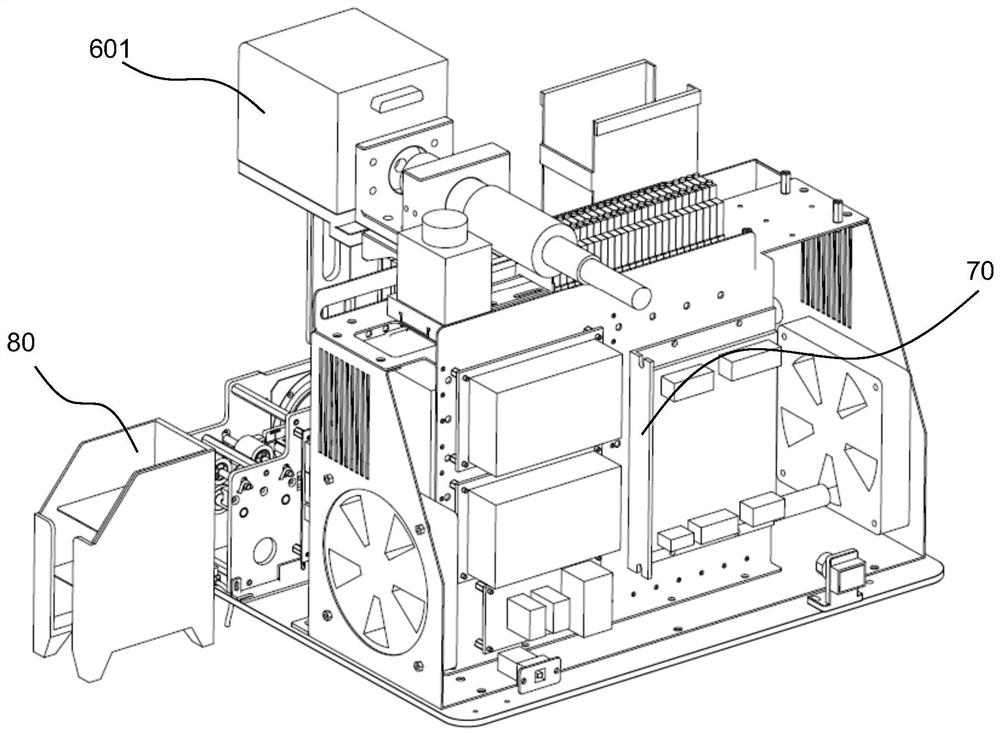 A laser printing system and printing method thereof