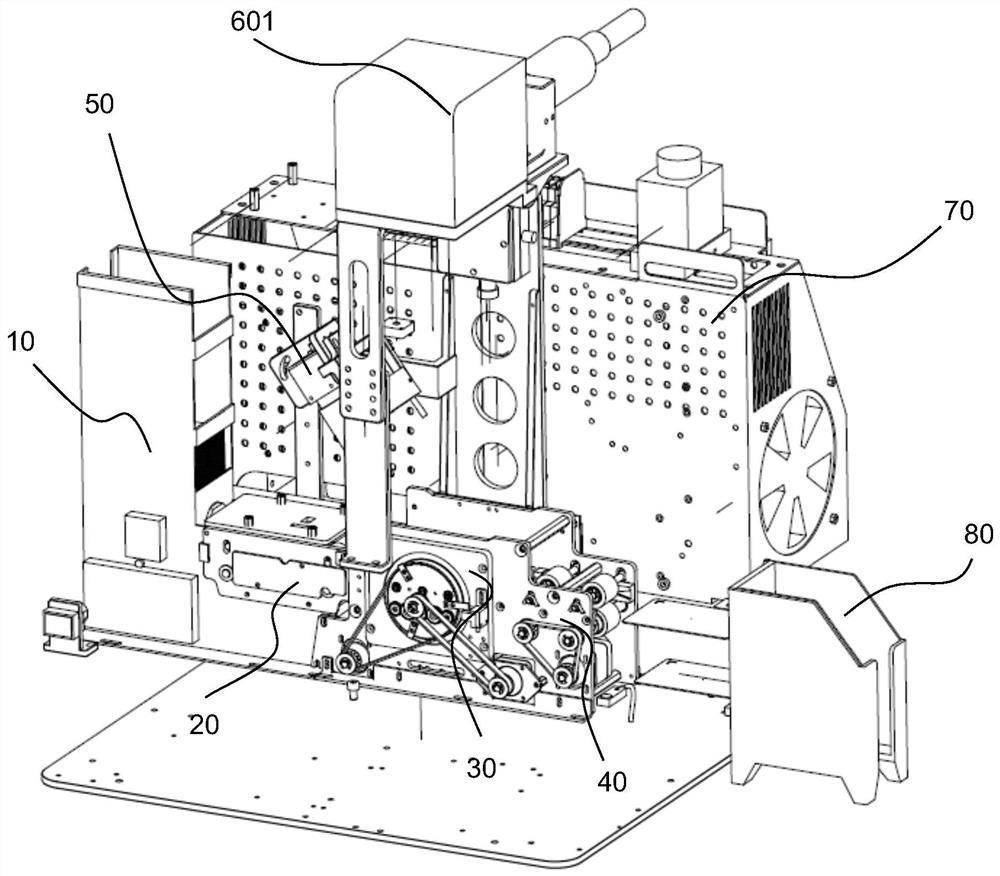 A laser printing system and printing method thereof