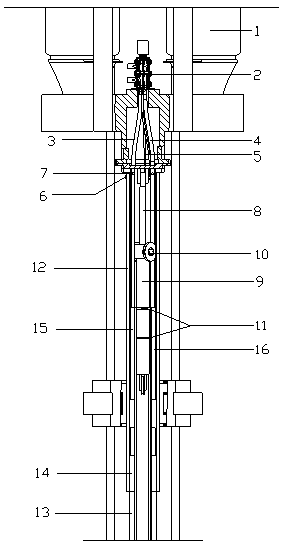 High-speed deep stirring drilling machine and construction method thereof