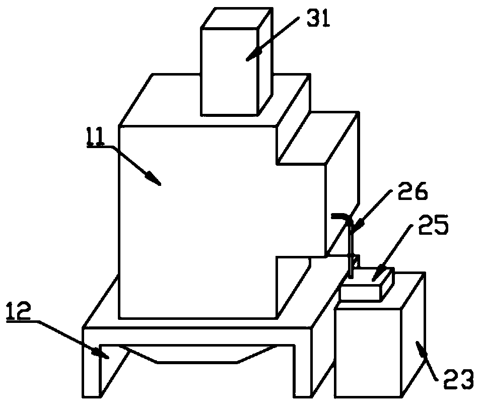 Thermal power plant waste gas purification equipment