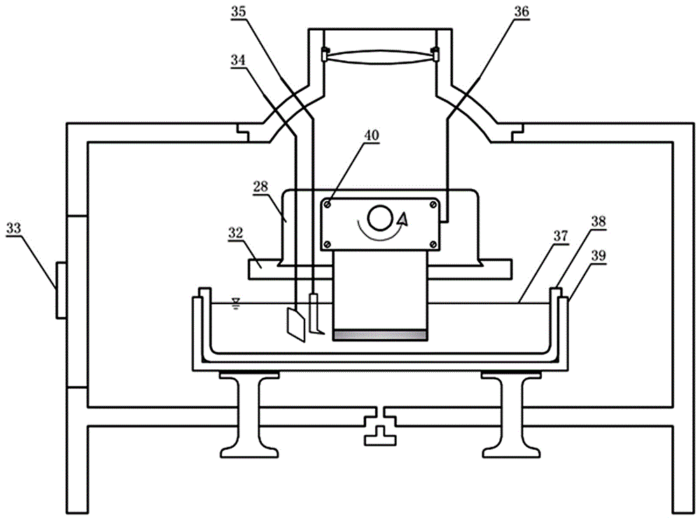 Test apparatus for research on laws of influence of sulfate reducing bacteria on stress corrosion cracking of metal