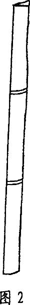 Bamboo material transversal surface functional composite board and production thereof