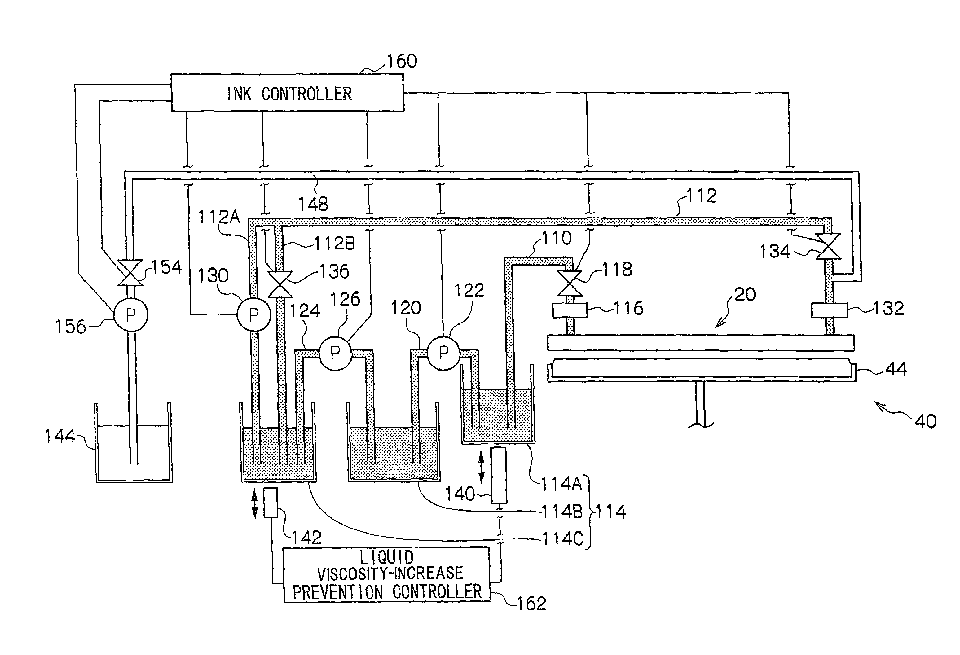 Liquid droplet ejection head and image forming apparatus having the same