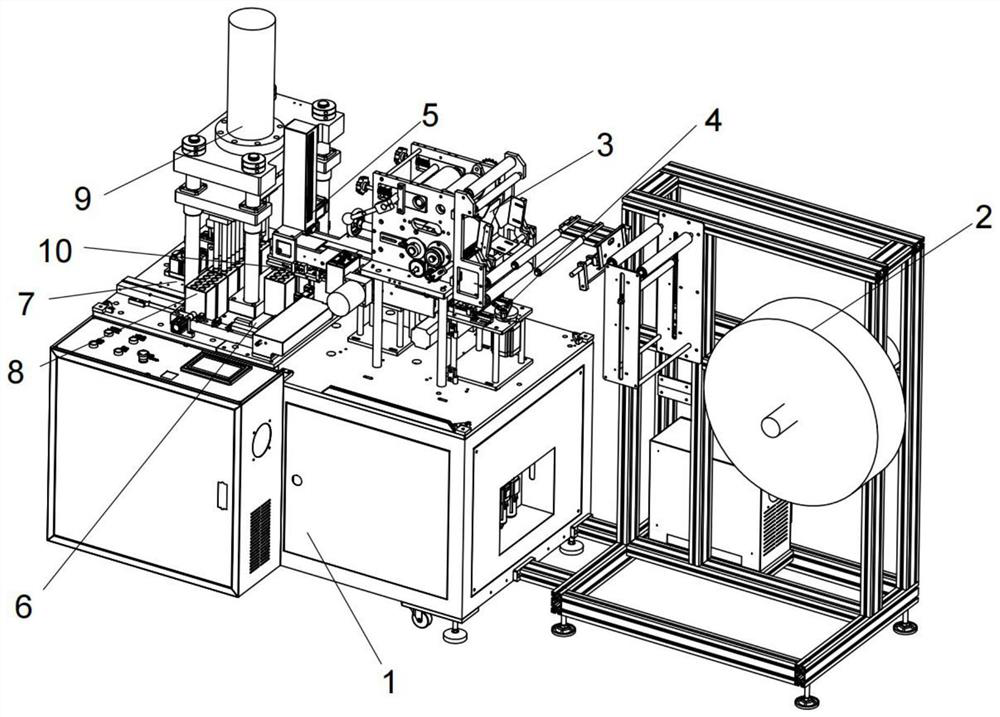 Towel compressing equipment