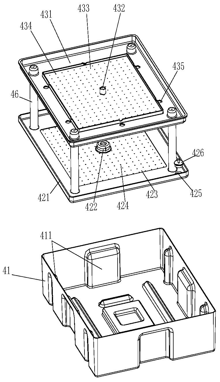 A kind of vertical farm planting cabinet and control method thereof for family