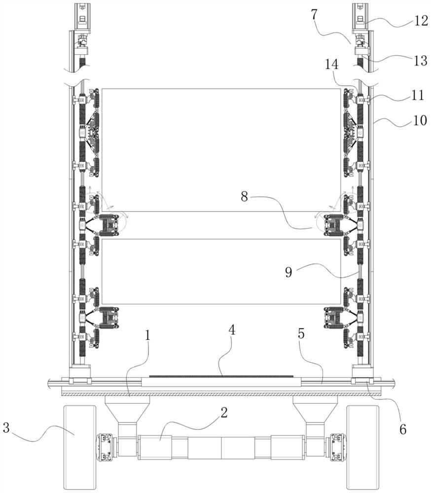 Construction machinery transfer device