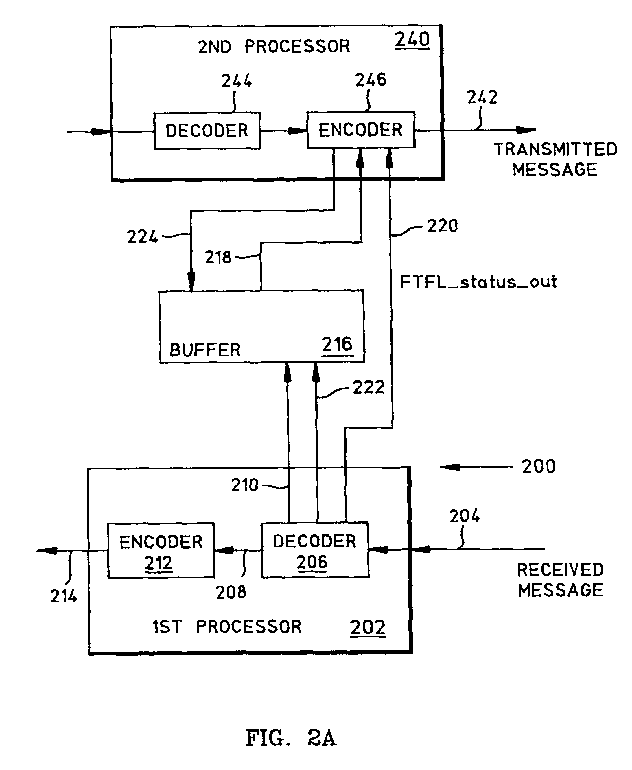 System and method for communicating fault type and fault location messages