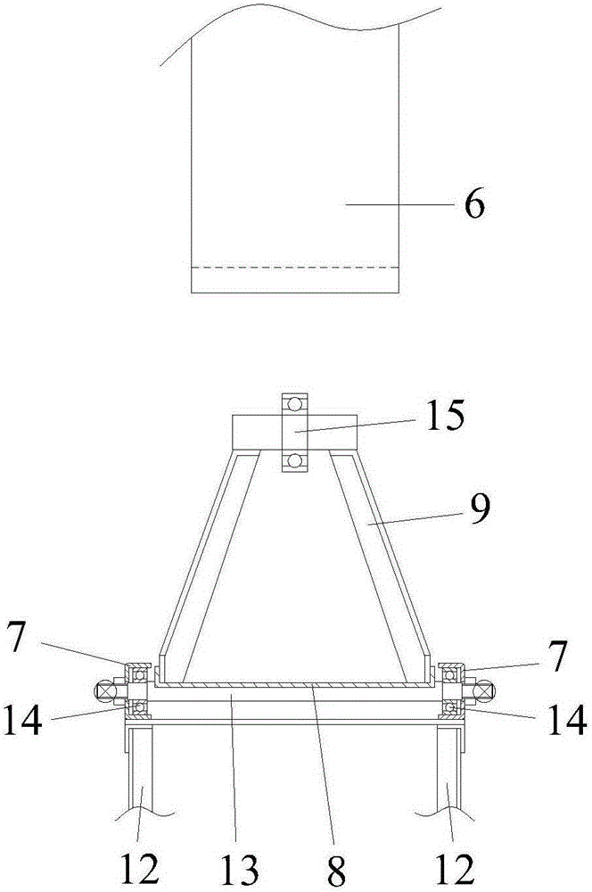 Die processing material receiving process