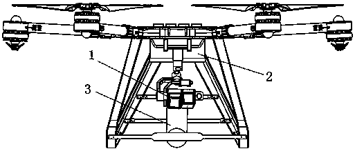 Unmanned aerial vehicle interception net capture control system and control method