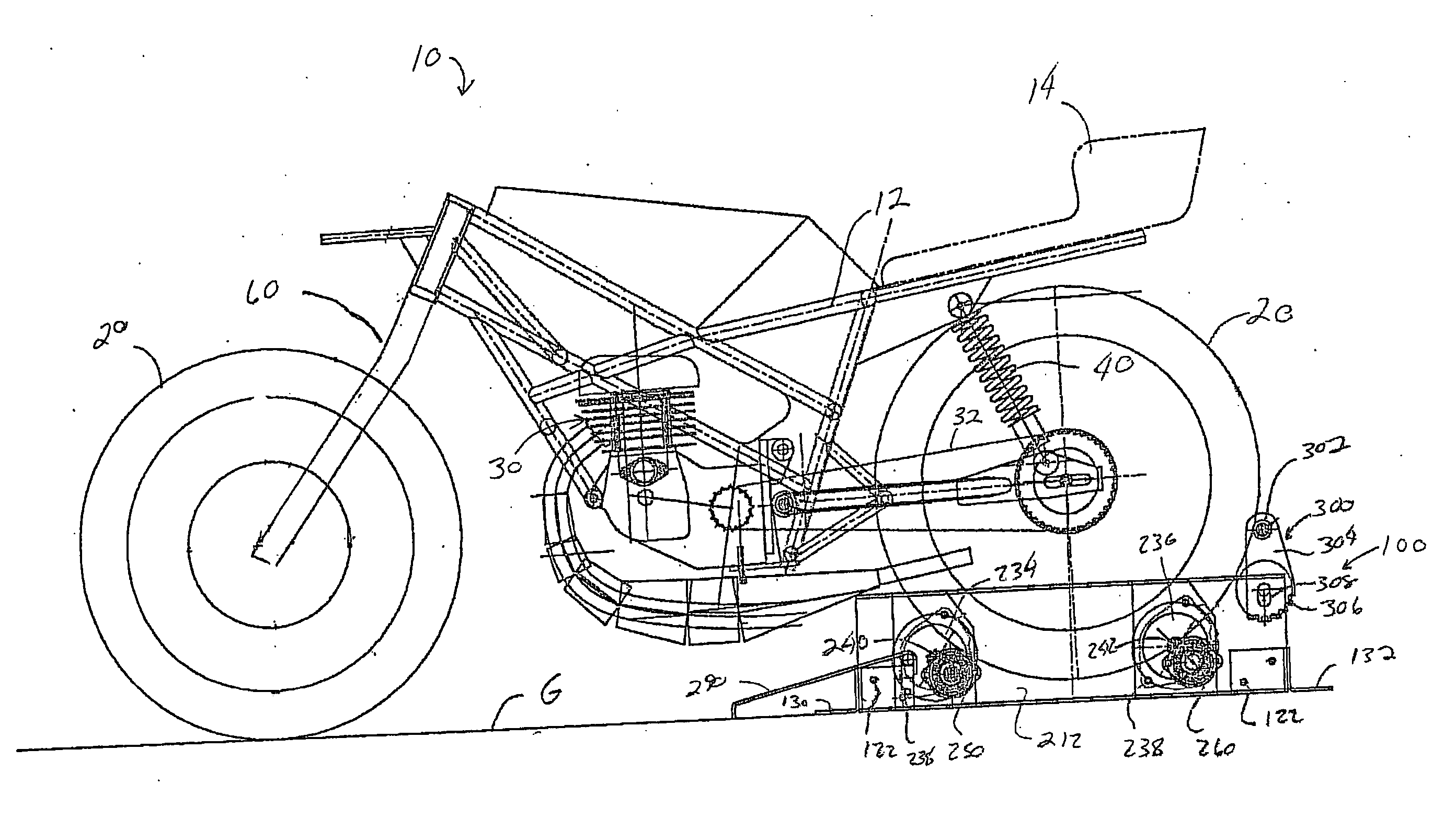 Motorcycle starting system