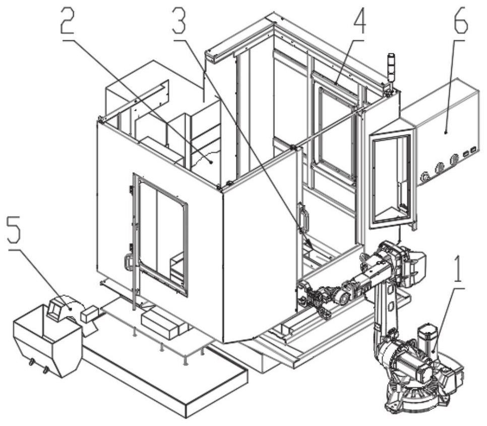 Piston boring and skirt bottom milling combined machine tool and process