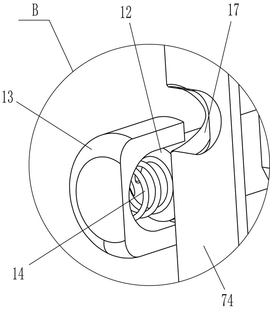 A scissor handle dipping equipment