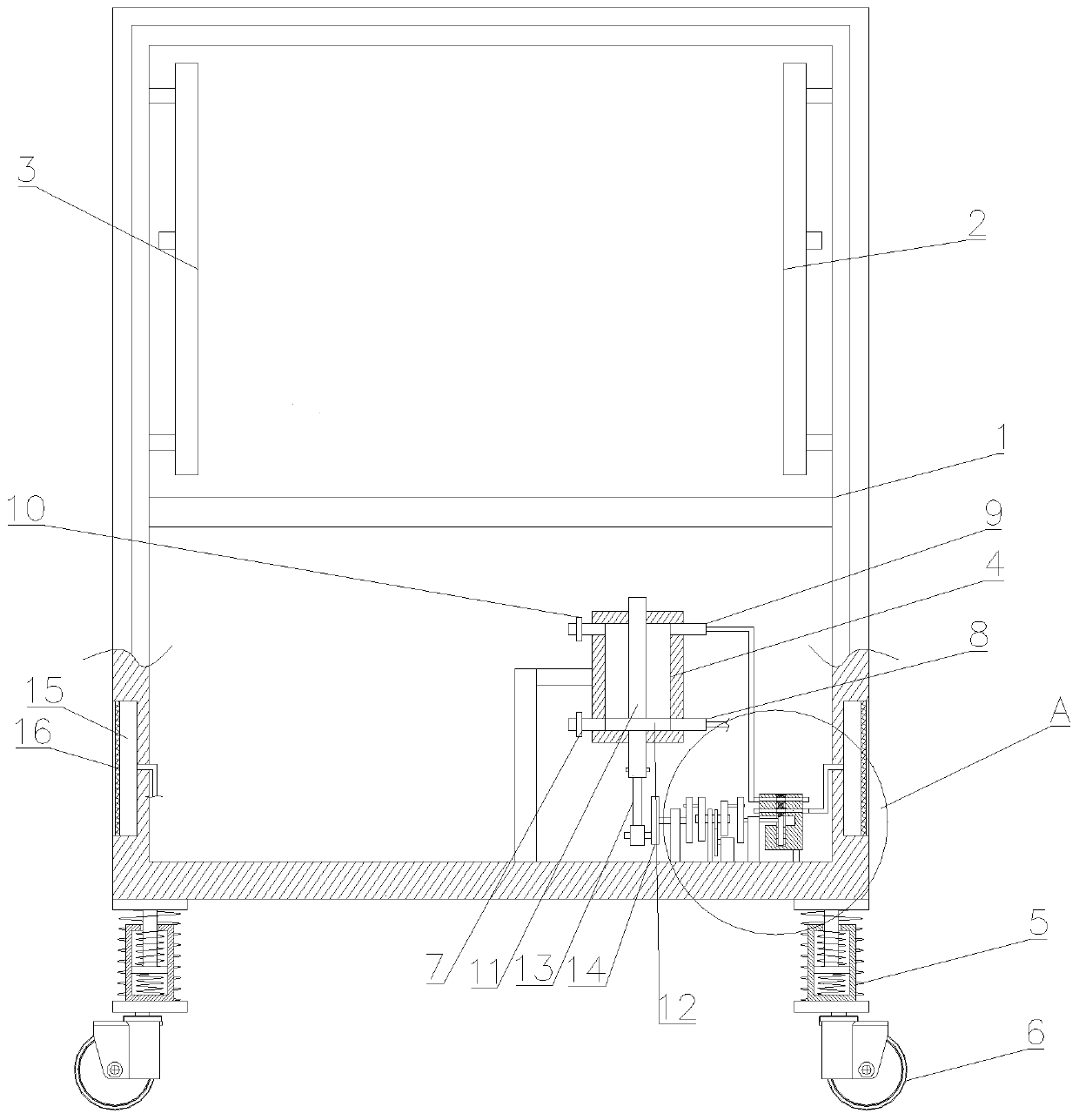 Intelligent computer network case