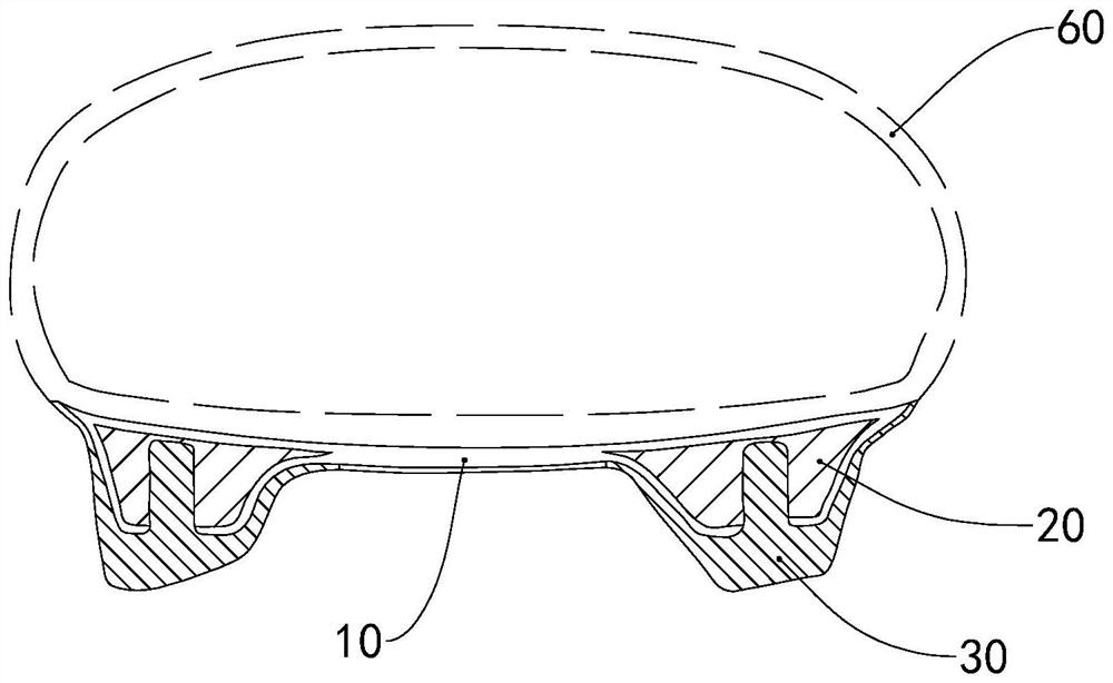 Composite forming method of carbon fiber sports shoe sole