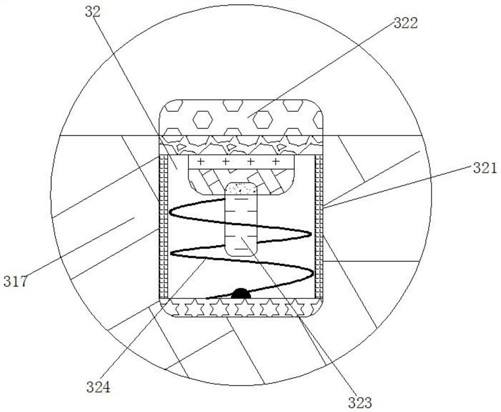 Temporary supporting mechanism for nursing in interventional department