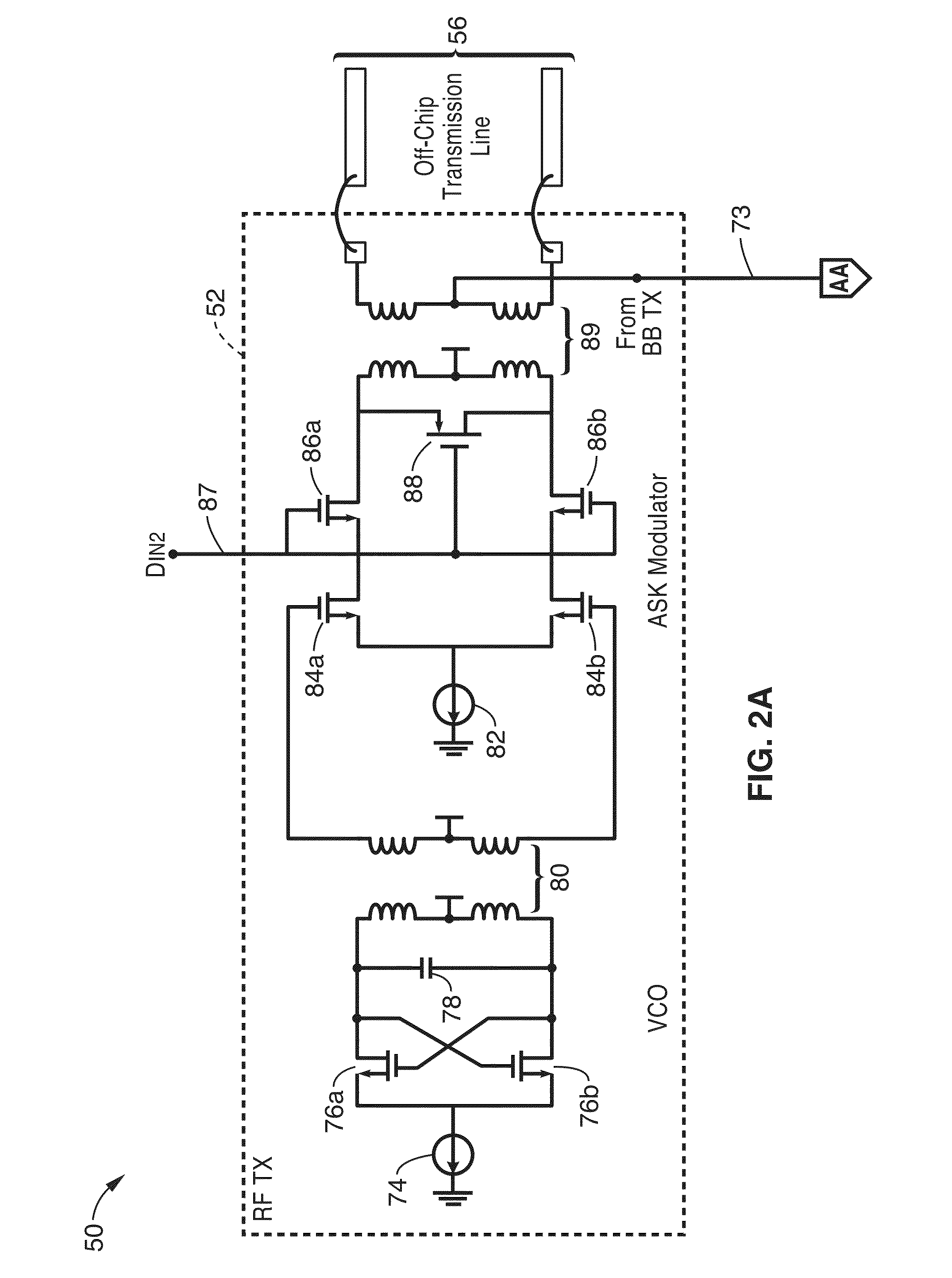 Multi-band interconnect for inter-chip and intra-chip communications