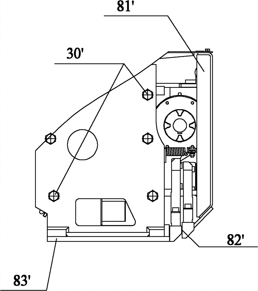 Spreading machine and ironing device thereof
