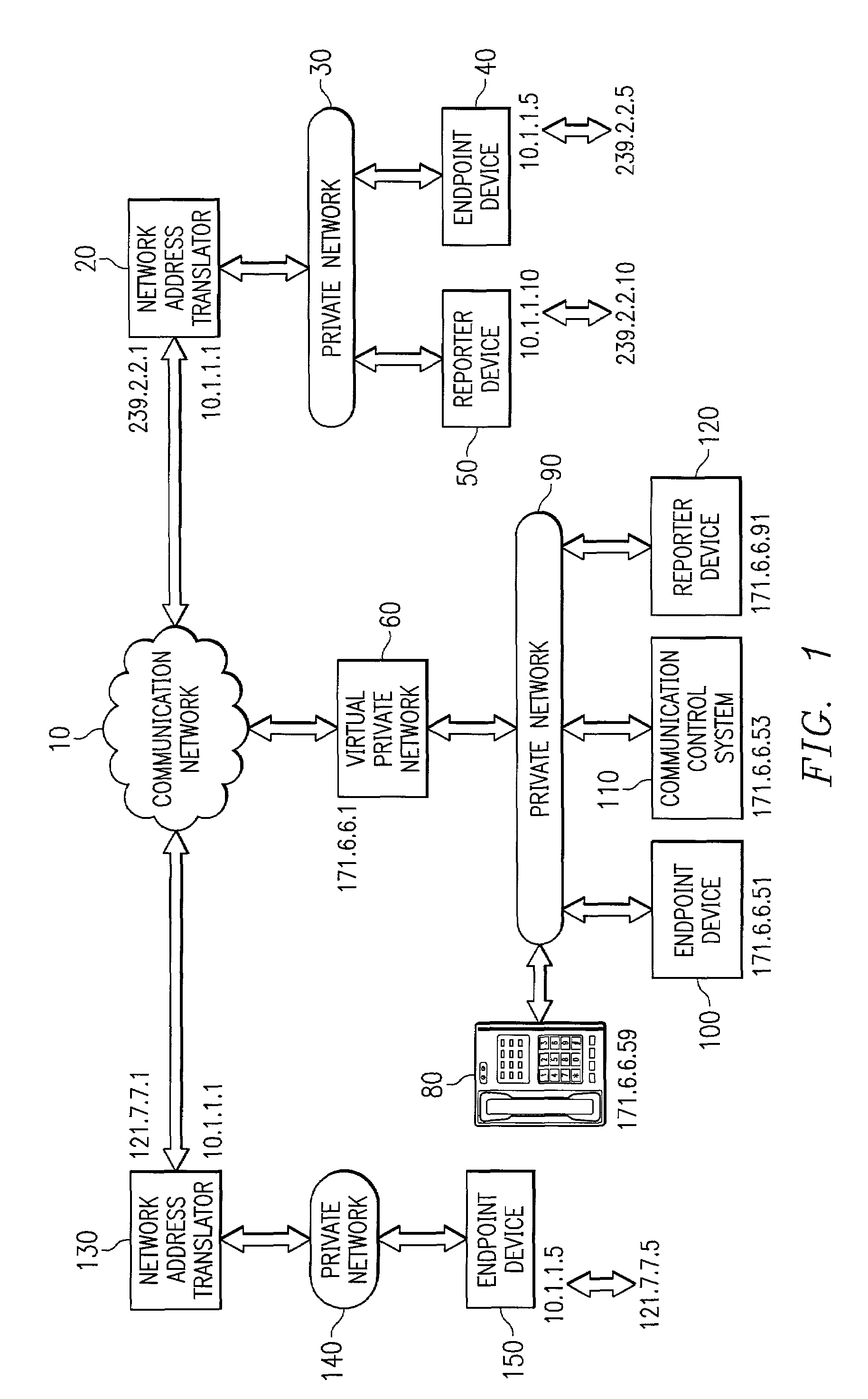 Method and system for providing an accurate address of a device on a network