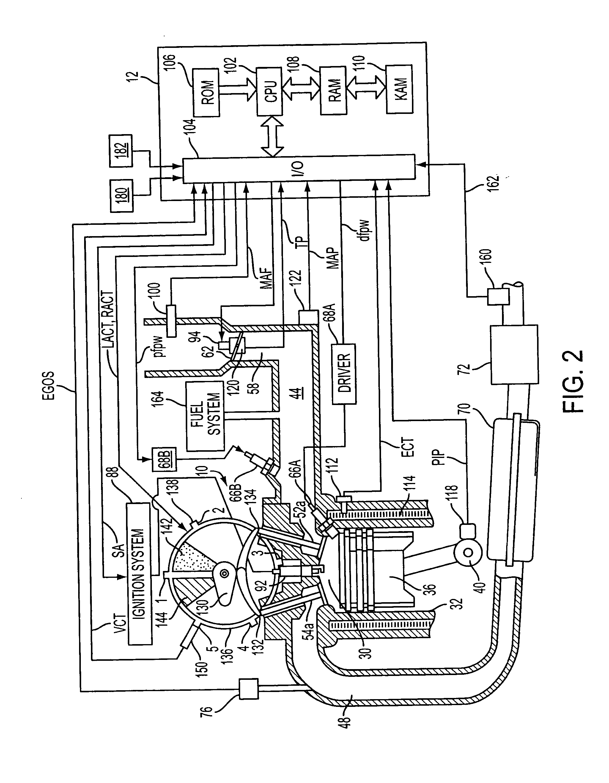 Control of peak engine output in an engine with a knock suppression fluid