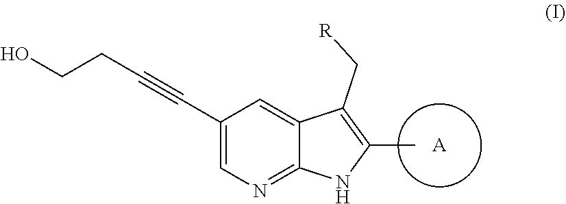 Novel azaindole derivative