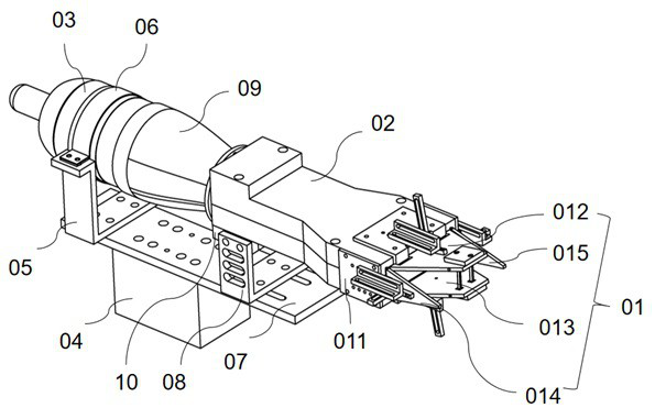 Ground thrust vector calibration device for small turbojet engine