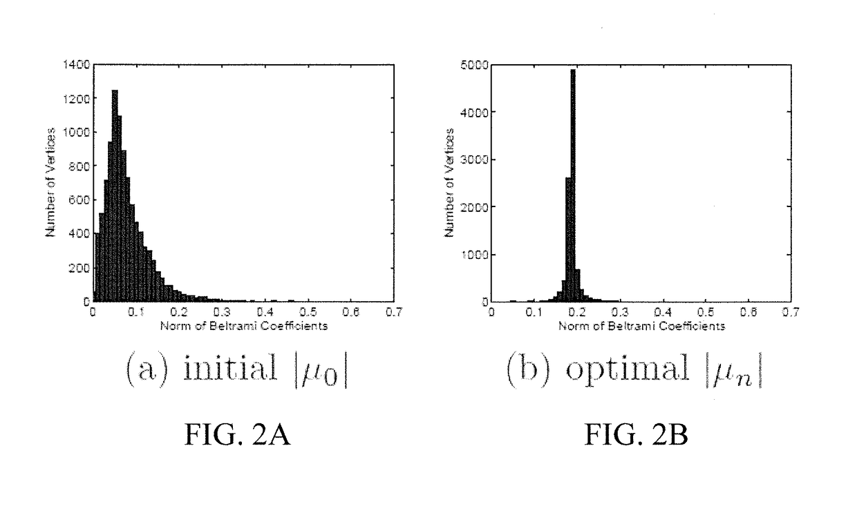 Systems and methods for shape analysis using landmark-driven quasiconformal mapping