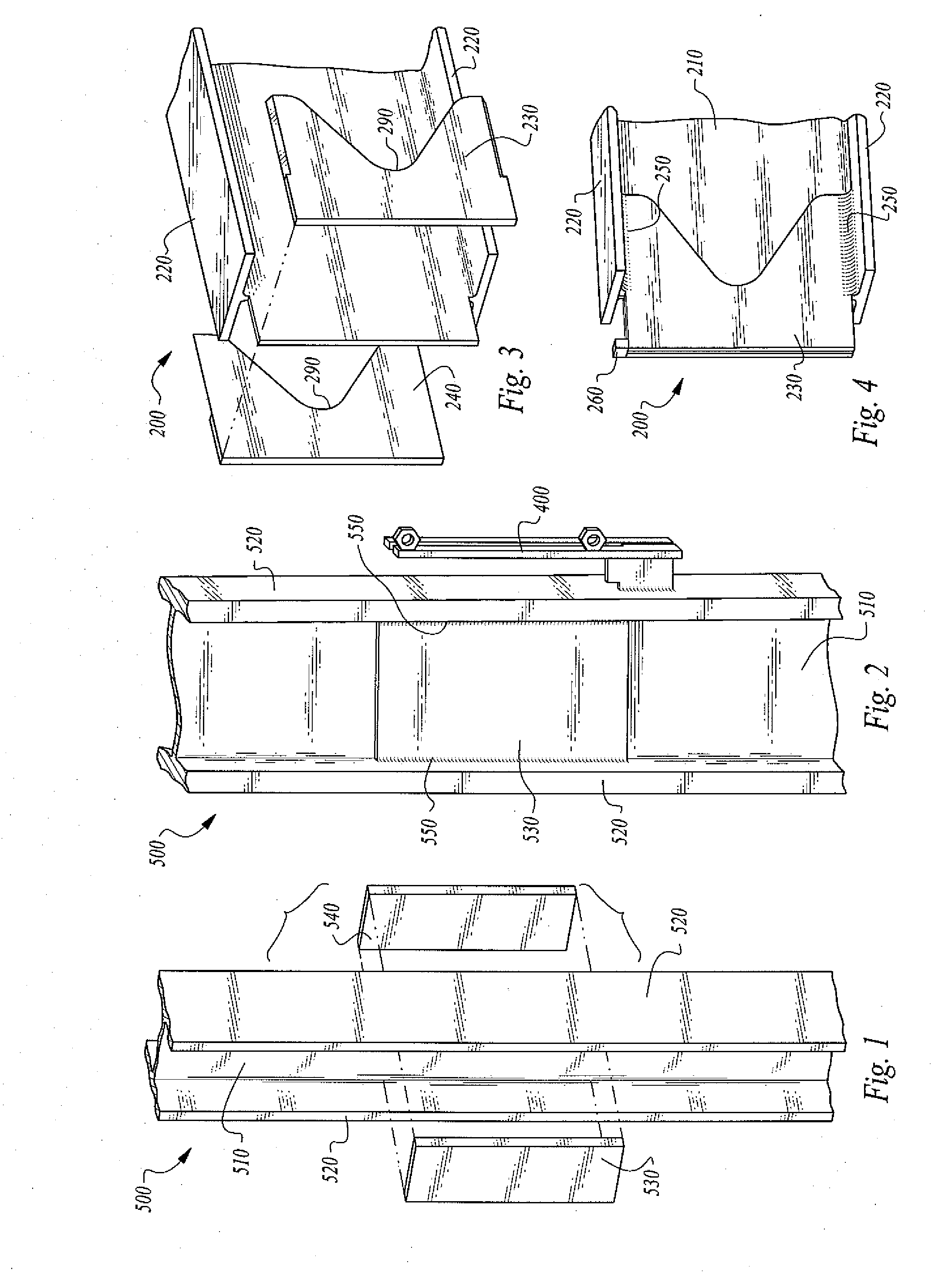Assembly, system and method for automated vertical moment connection