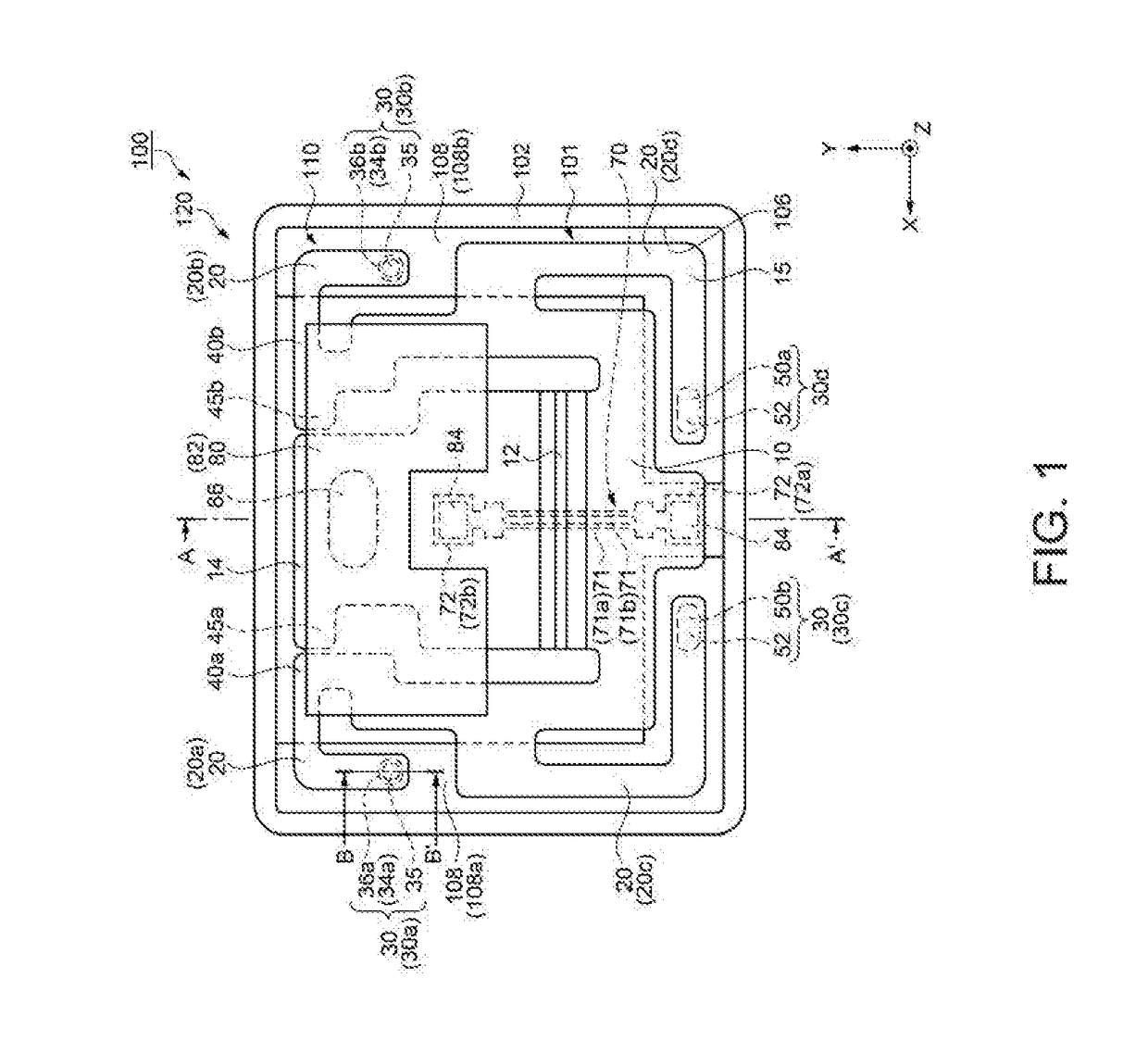 Substrate for sensor, physical quantity detection sensor, acceleration sensor, electronic apparatus, vehicle, and method of manufacturing substrate for sensor