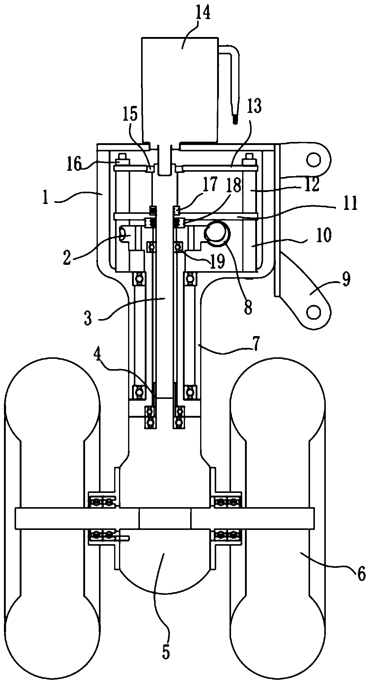 Independent advancing steering wheel set