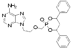 Acyclic nucleoside cyclic phosphonate derivative, its preparation and use