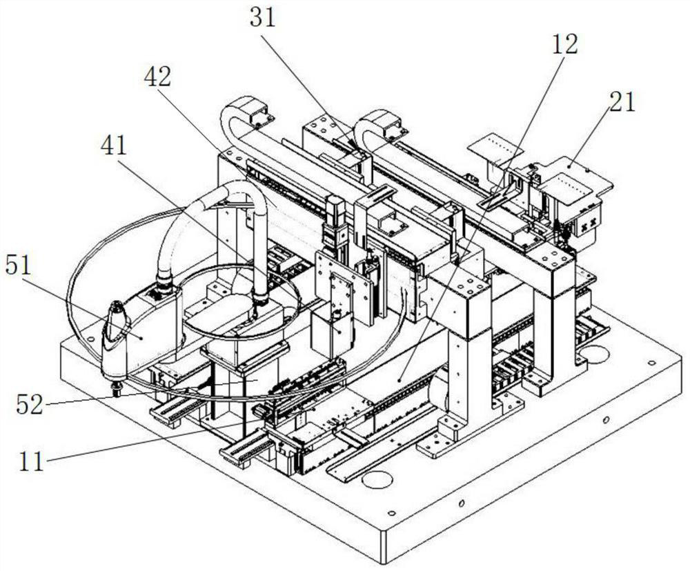 Mobile testing mechanism for colorimeter