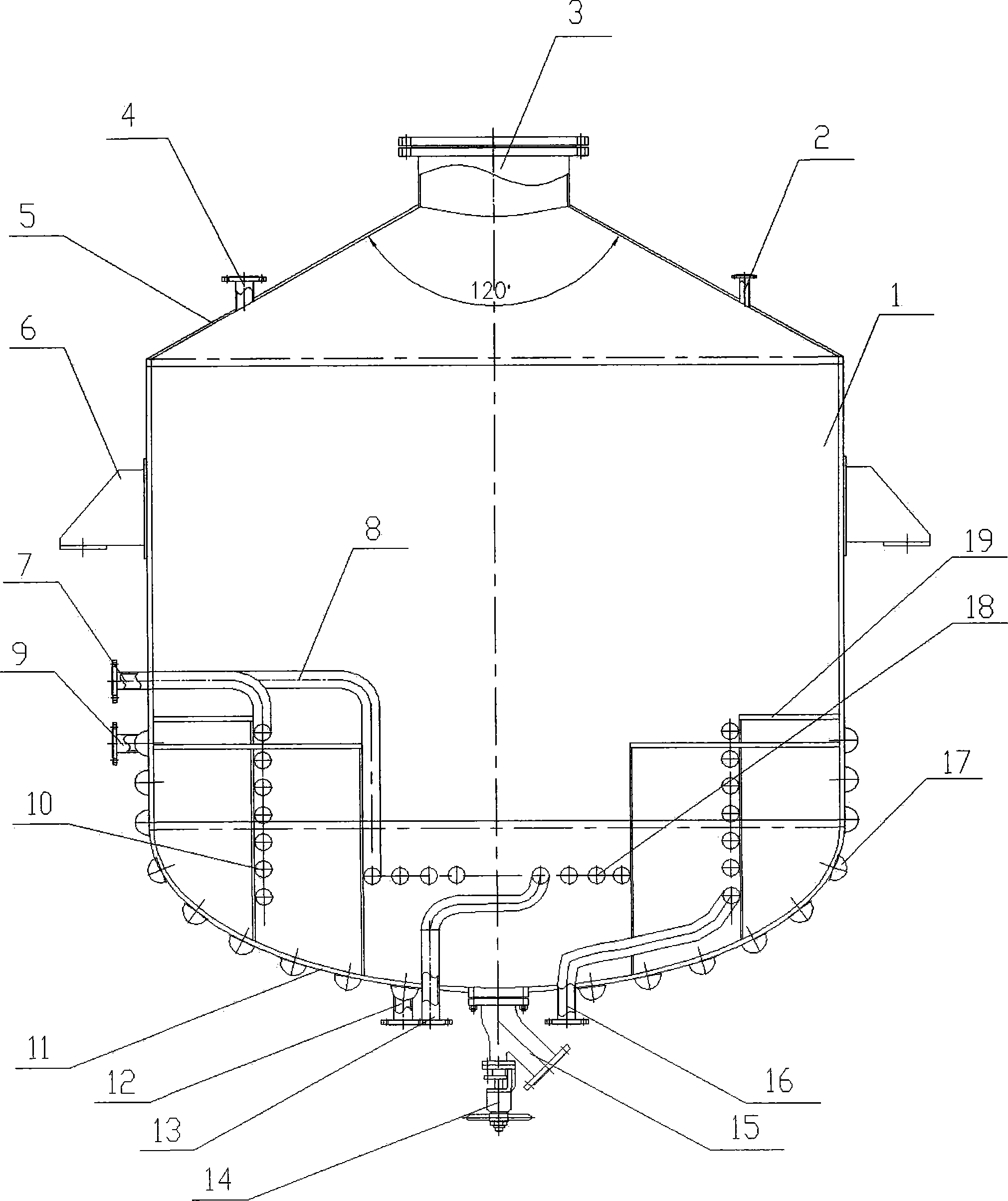 Rosin refining kettle and method