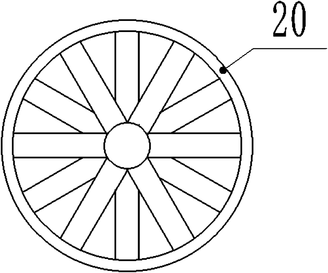 Quantitative charging-type mixing preparation machine for fruit juice beverages